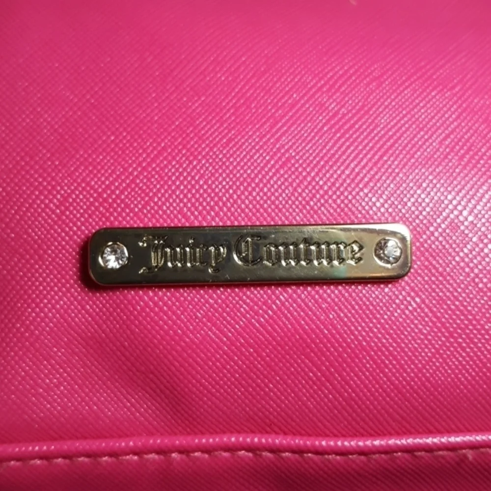 Juicy Couture pink makeup bag new